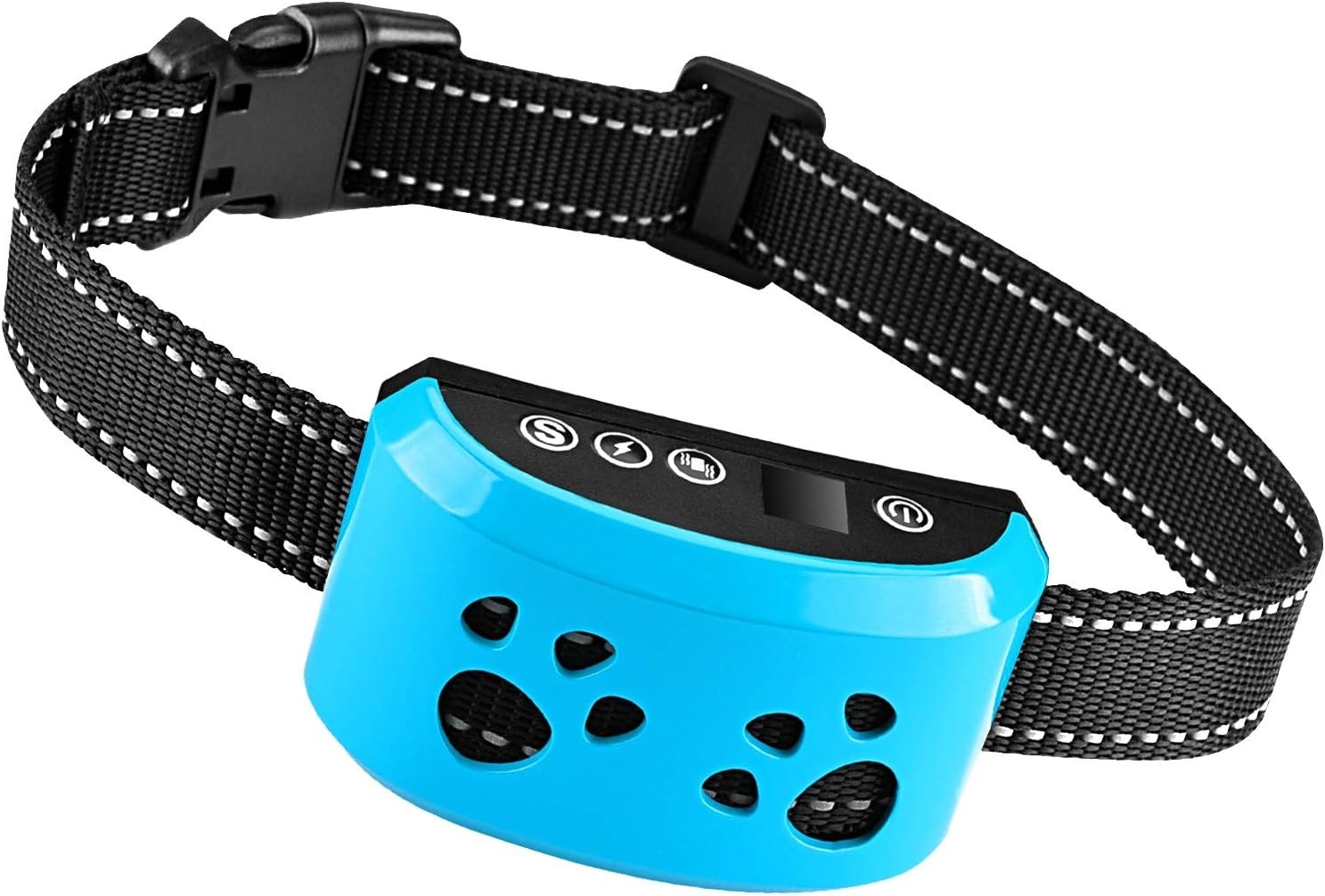 Dog Bark Collar 7 Adjustable Sensitivity and Intensity Levels-triple Anti-Barking Modes Rechargeable Rainproof Reflective -No Barking Control Dog Collar for Small Medium Large dogs